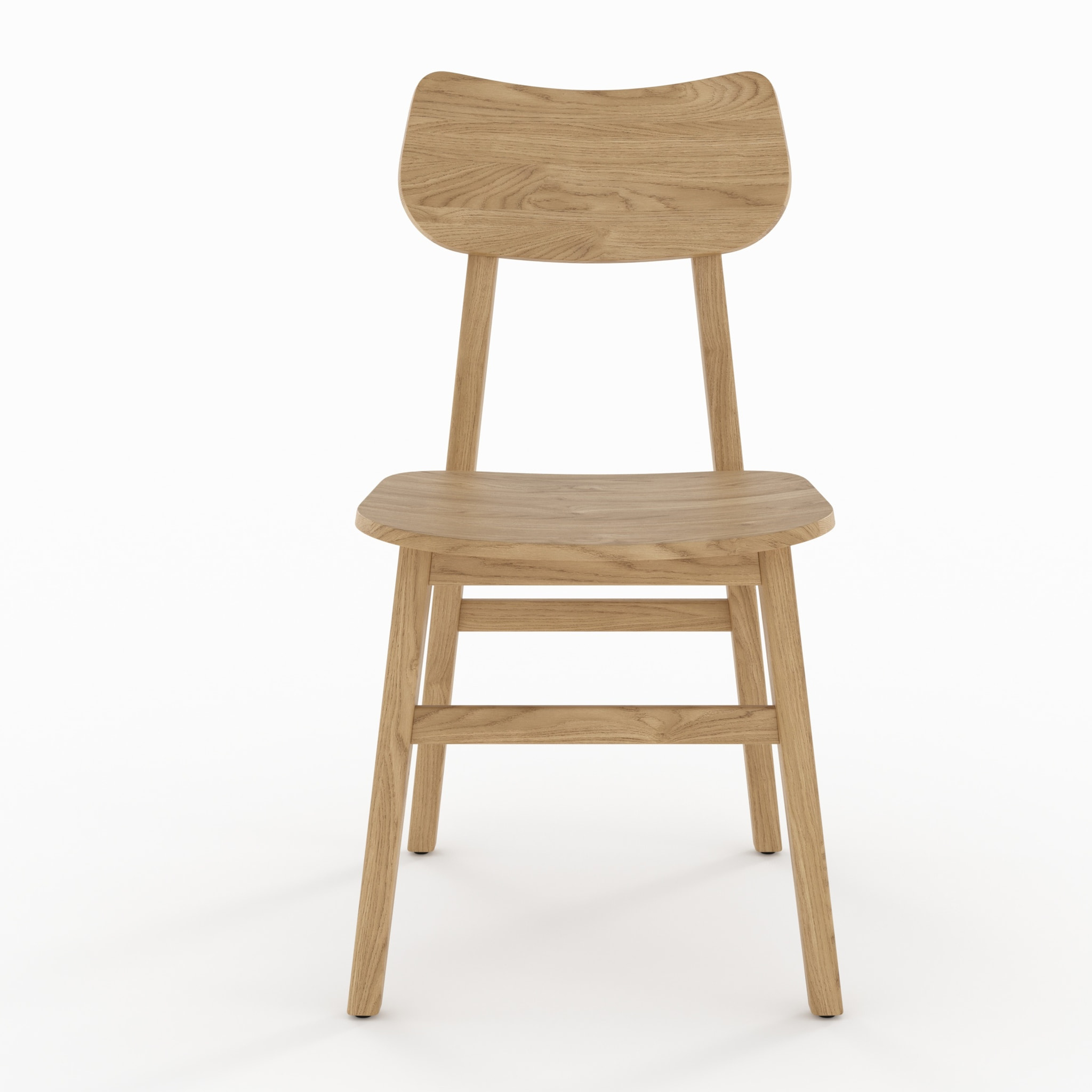 Lot de 2 chaises en bois massif de mindi - Kawi