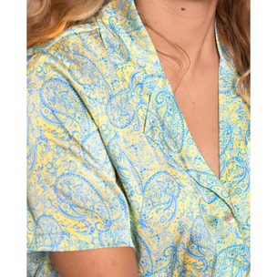 Camisa Corta de Pijama