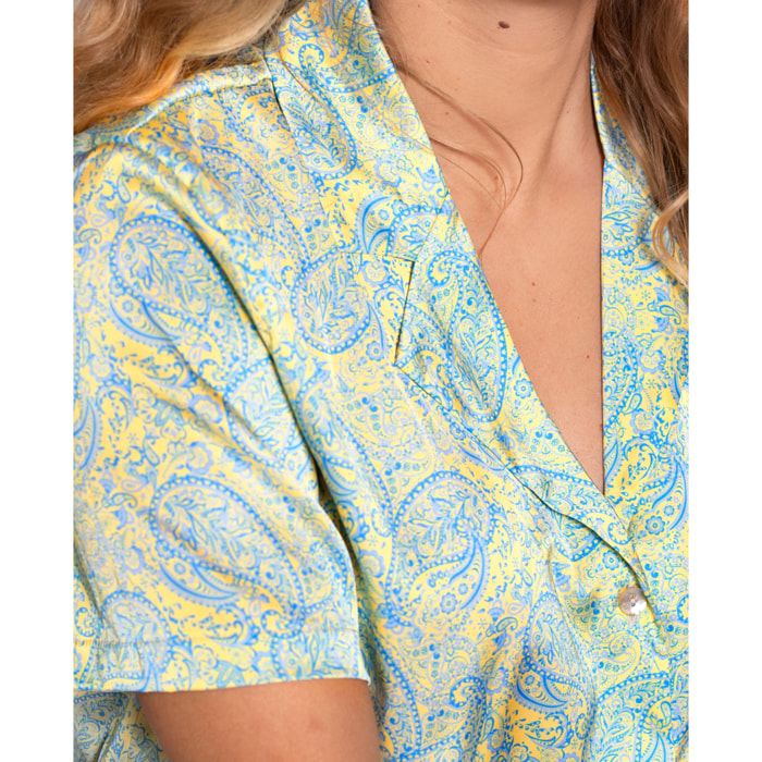 Camisa Corta de Pijama