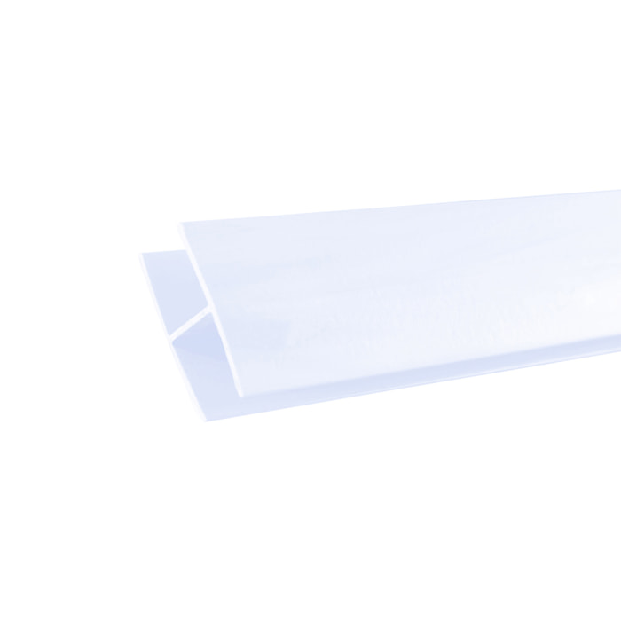 Perfil Union Plastico H 2.05 M. Blanco