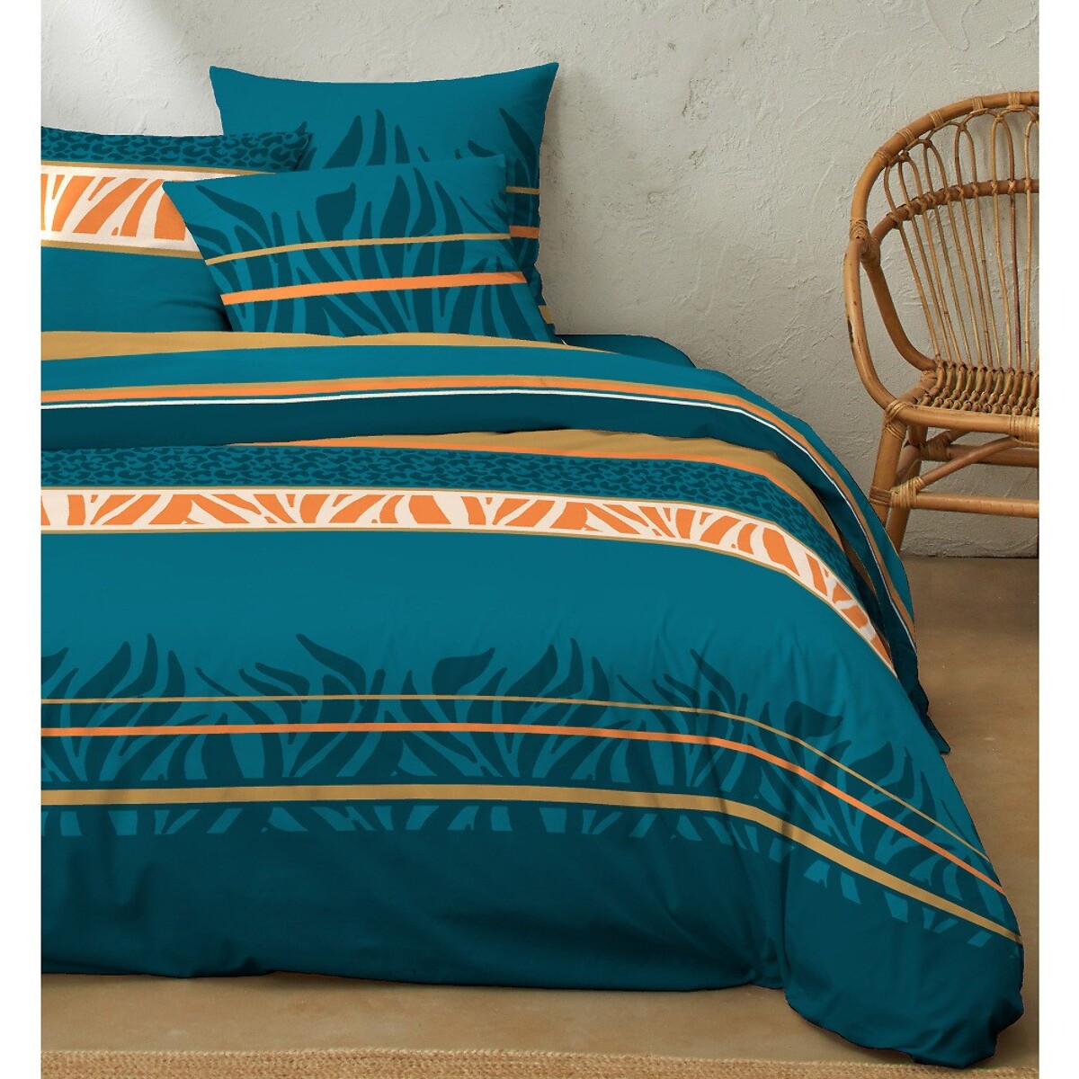 PARURE DE COUETTE 3 PCS 100% COTON 51 FILS NILAA
