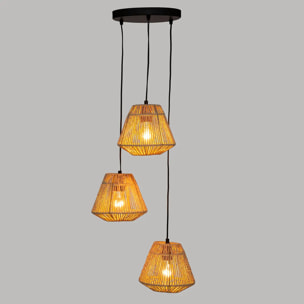 Suspension "Jily" corde D20cm