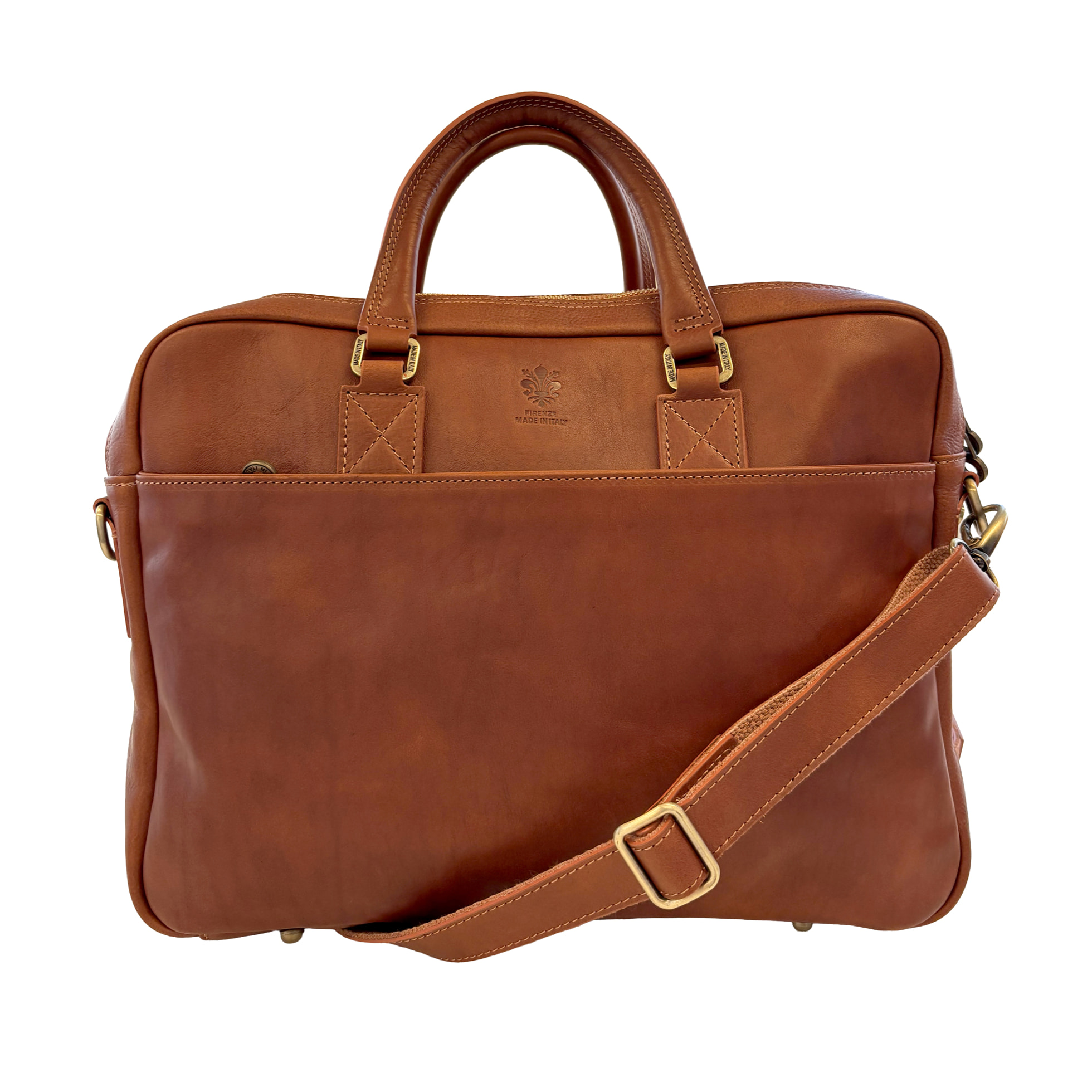 Borsa Ventiquattrore Unisex Borsa Portadocumenti da Lavoro in Pelle