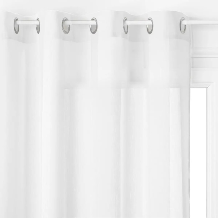 Voilage "Elsa" - blanc - 140x240 cm