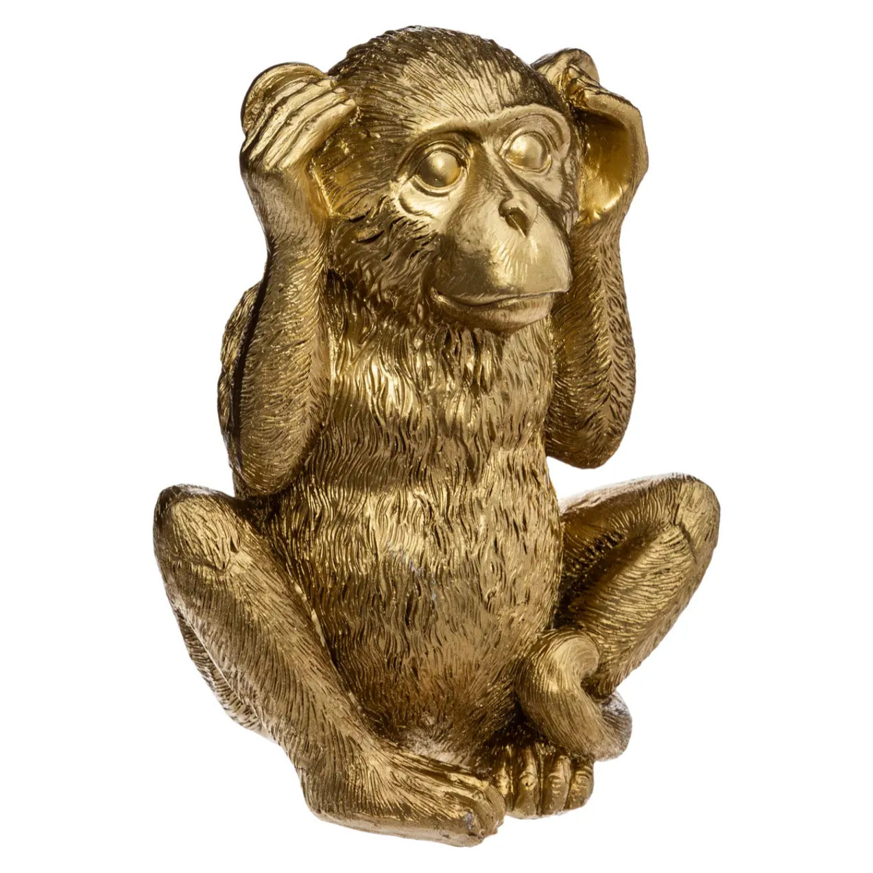 Lot de 3 singes Sagesse Sama H.17cm résine