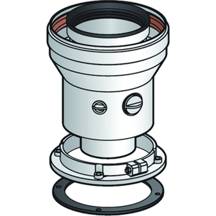 Départ Vert 60/100-80/125+2PM POUJOULAT ADA2P 60EP/80GP - 17080789