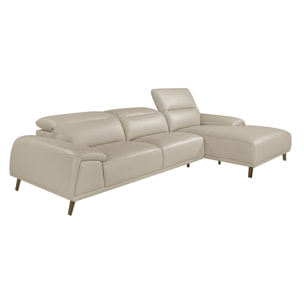 Sofá chaise longue (R) 316x176x73cm