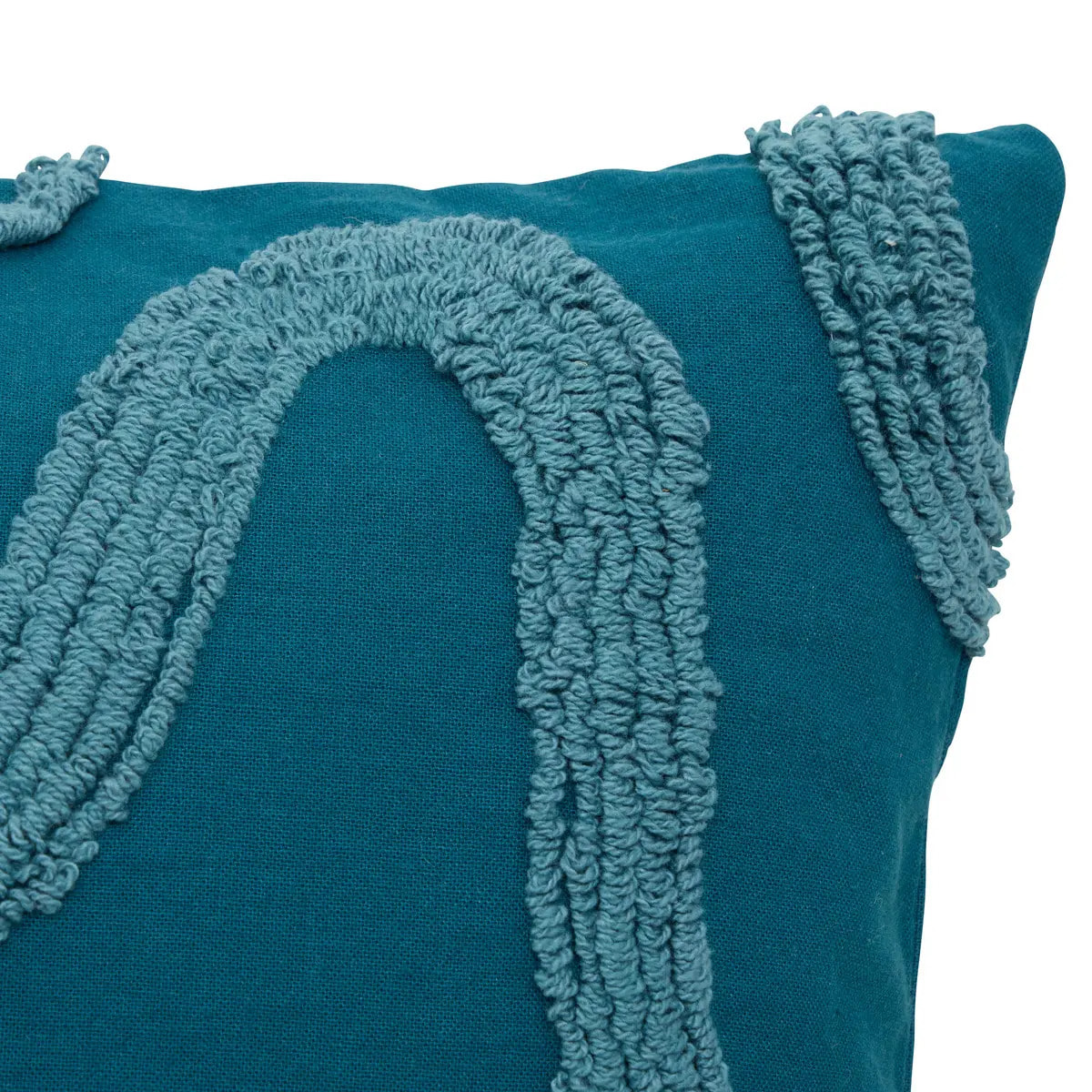 Coussin Homy carré 45x45cm bleu