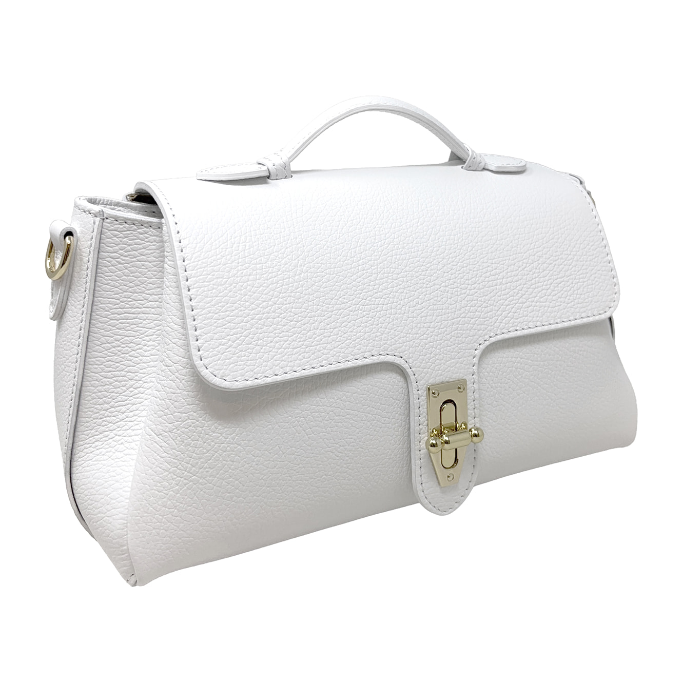 Borsa a Mano Elegante in Vera Pelle Made in Italy