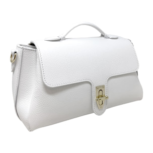 Borsa a Mano Elegante in Vera Pelle Made in Italy