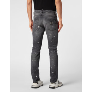 PHILIPP PLEIN Vaqueros de corte recto