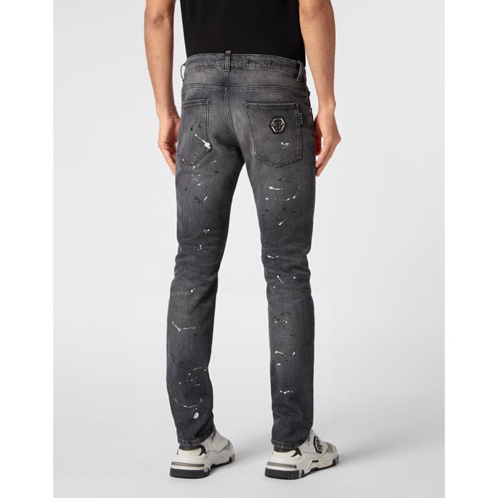 PHILIPP PLEIN Vaqueros de corte recto