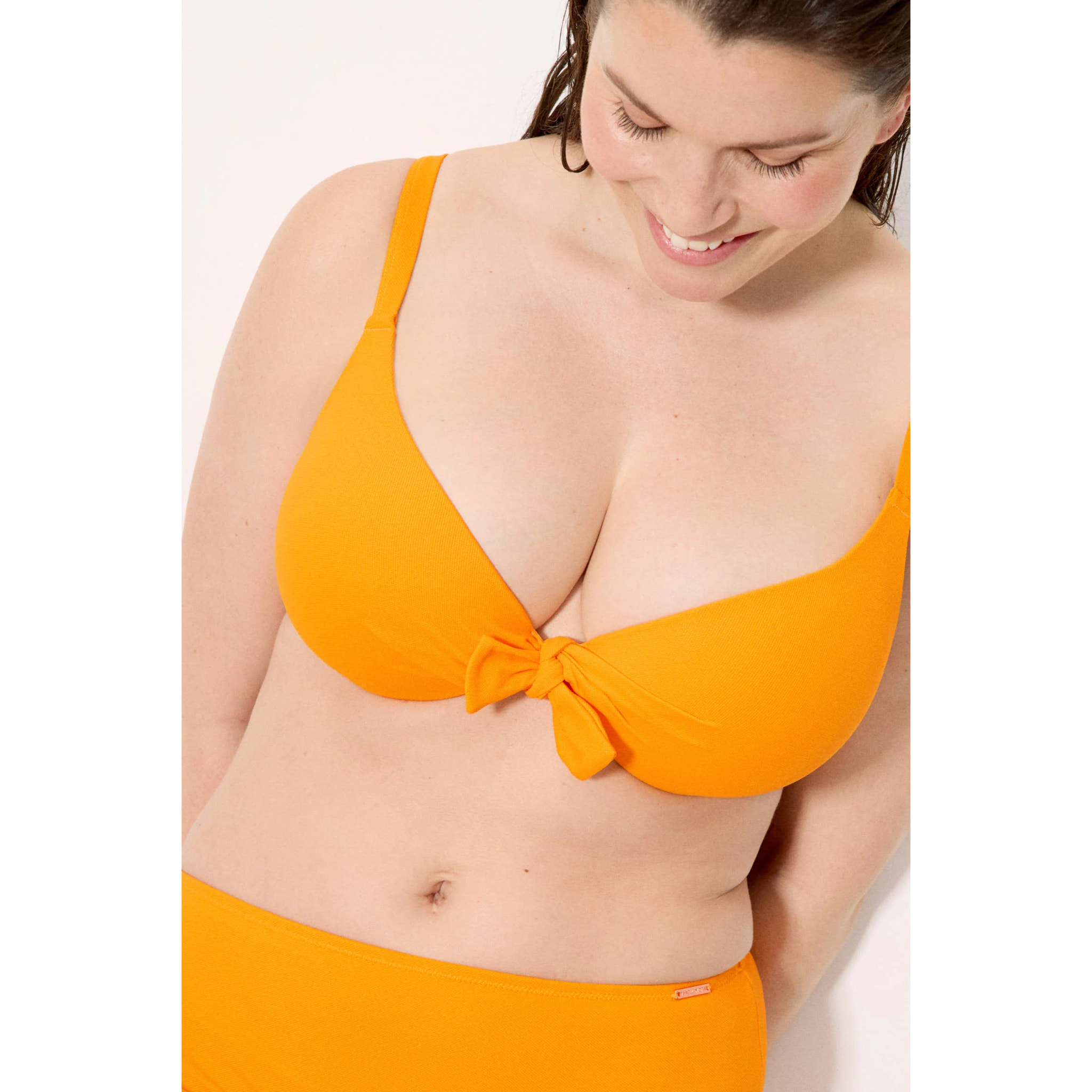 Top de bikini Giallo