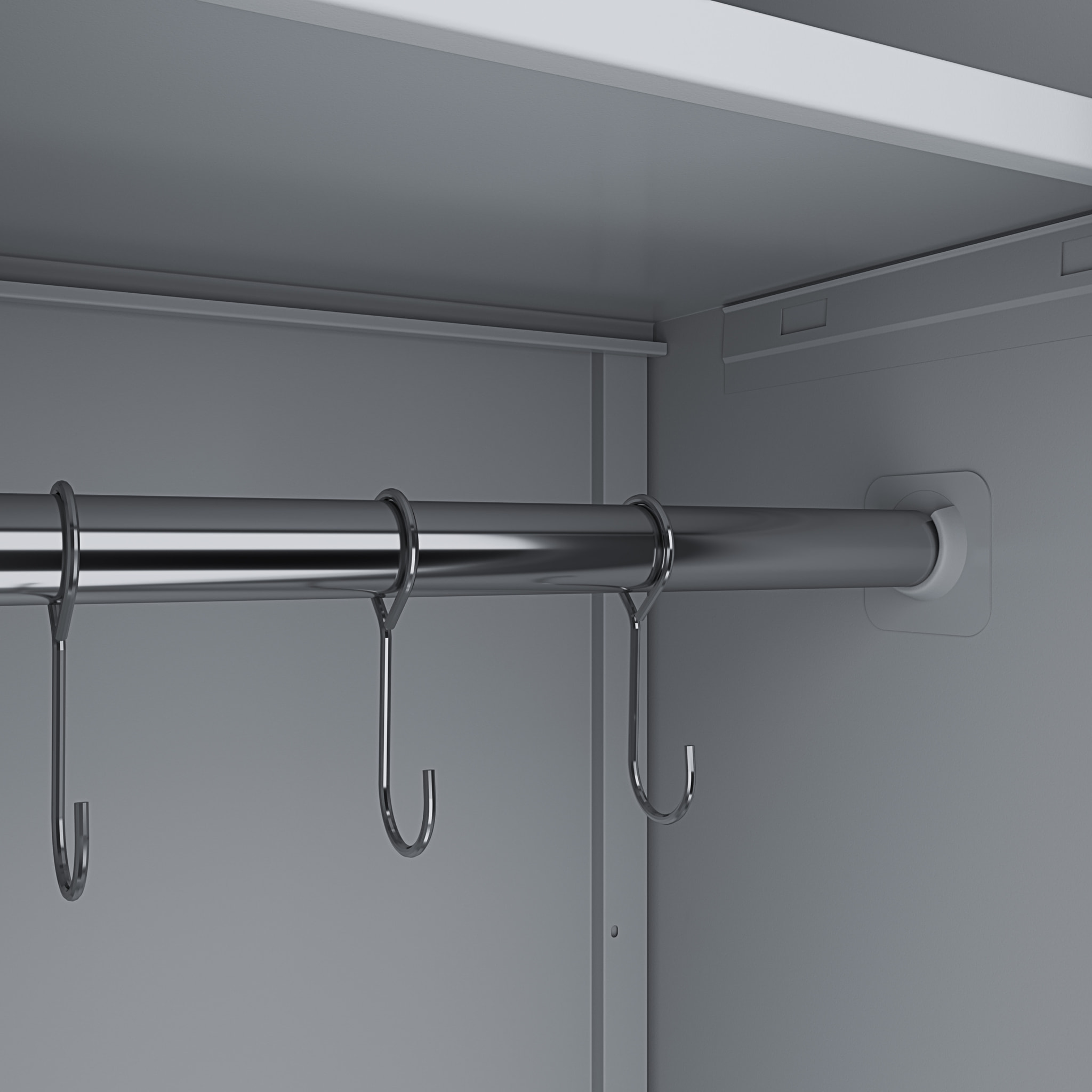 Armadietto Spogliatoio Armadio 1 Anta Slim Sporco Pulito In Lamiera Acciaio Salvaspazio Con Chiave Ripiano Appendiabiti  180x34x36 Cm Grigio