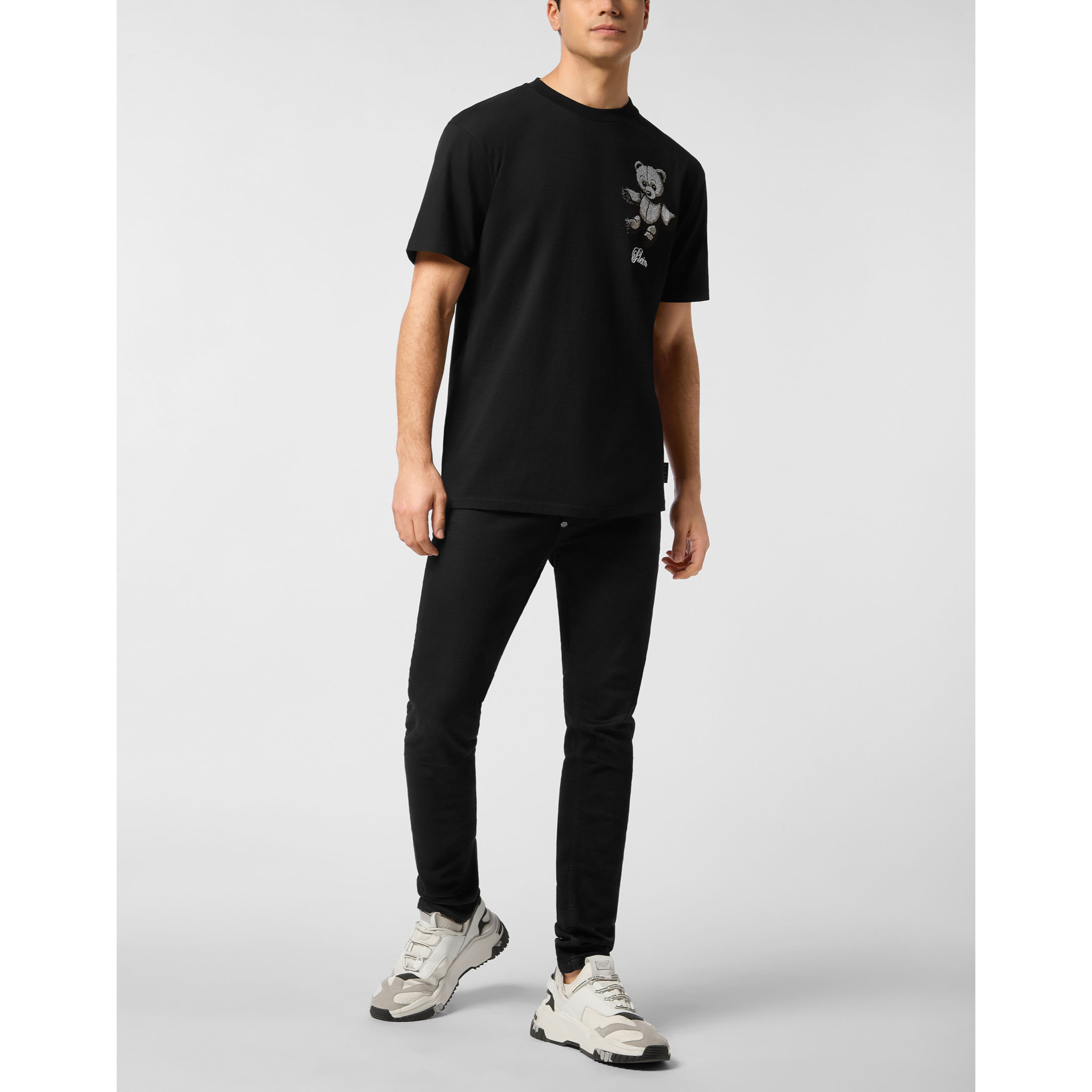 PHILIPP PLEIN Camiseta Cuello Redondo Ss TEDDY