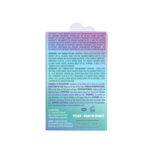 Cupcake Cassis - Coffret 2 Baumes à Lèvres Collection Rainbow Glitter.