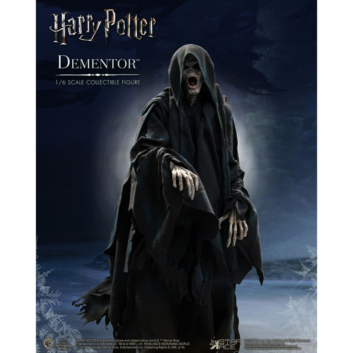 Harry Potter Star Ace A/t Calice Of Five Dissennatore Af Action Figure