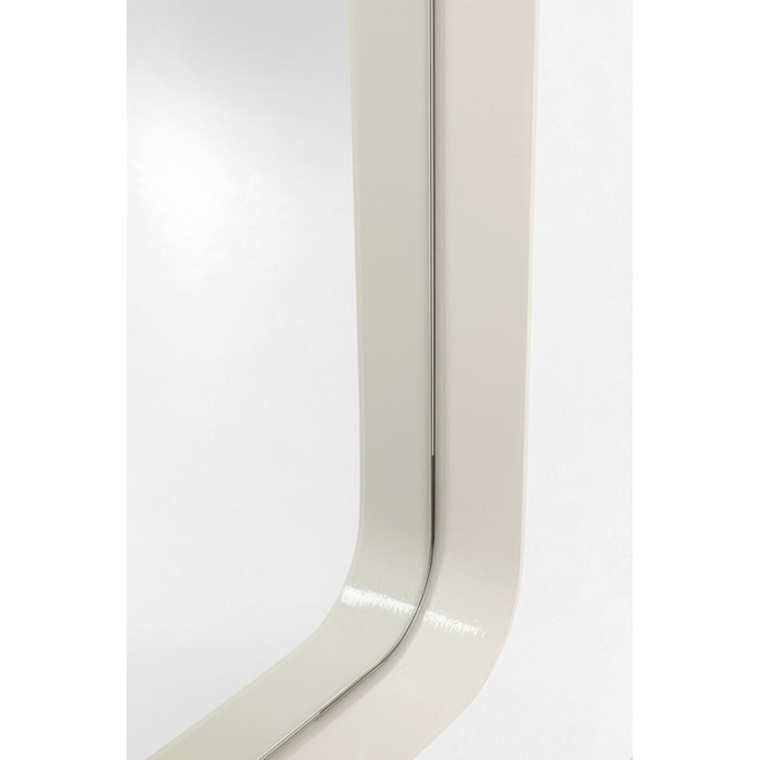 Miroir Curve rectangulaire 200x70cm beige Kare Design