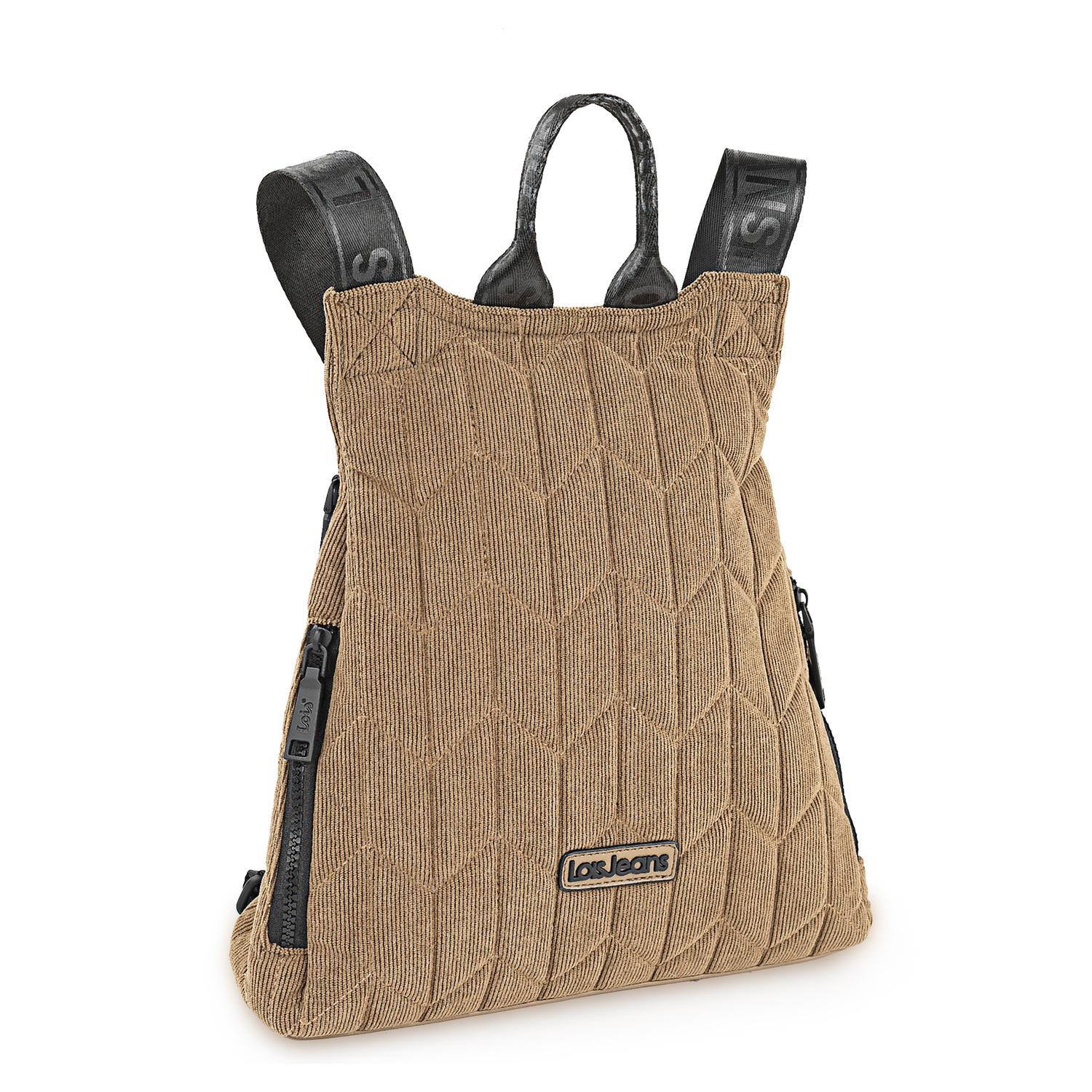 Bolso Mochila Mujer Lois Swanzy Taupe