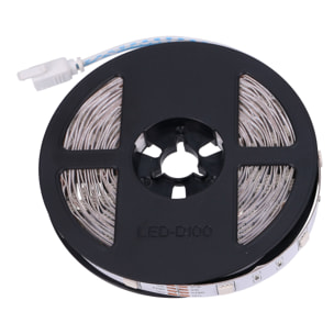 Forlight Tira LED RGB de 5m 12W con control ON-OFF y protección IP20 para uso interior
