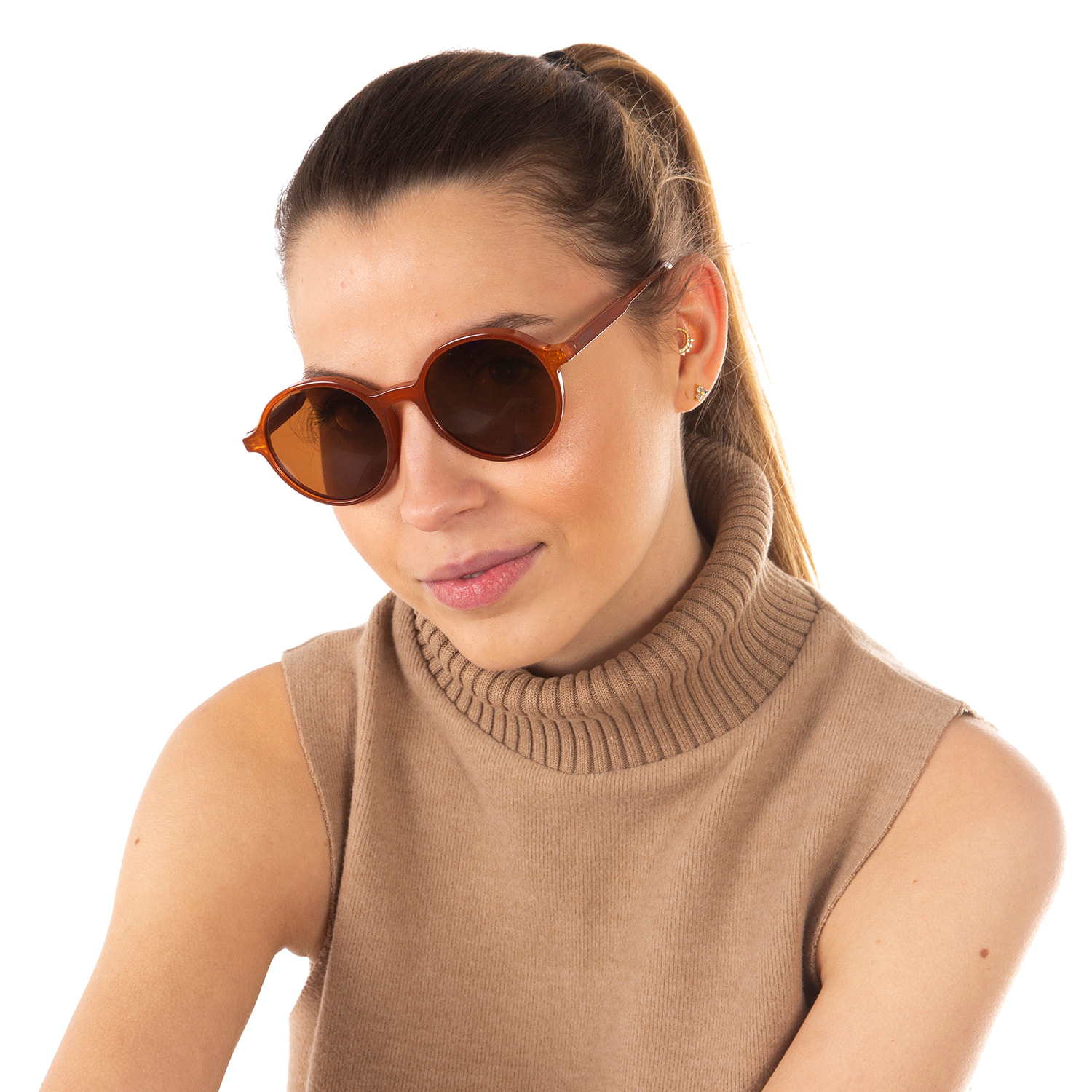 Gafas de sol OCEAN COTLLIURE - Rojo care / Marrón polarizada