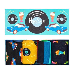 Calcetines 4-pack at the diner Happysockss gift set