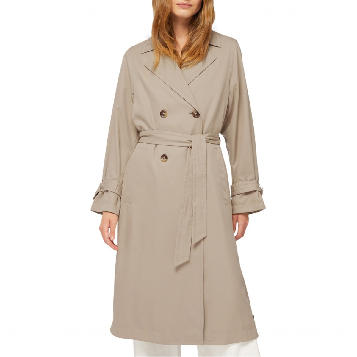 Gabardina Mujer de la marca GEOX  modelo W TOPAZIO TRENCH Beige