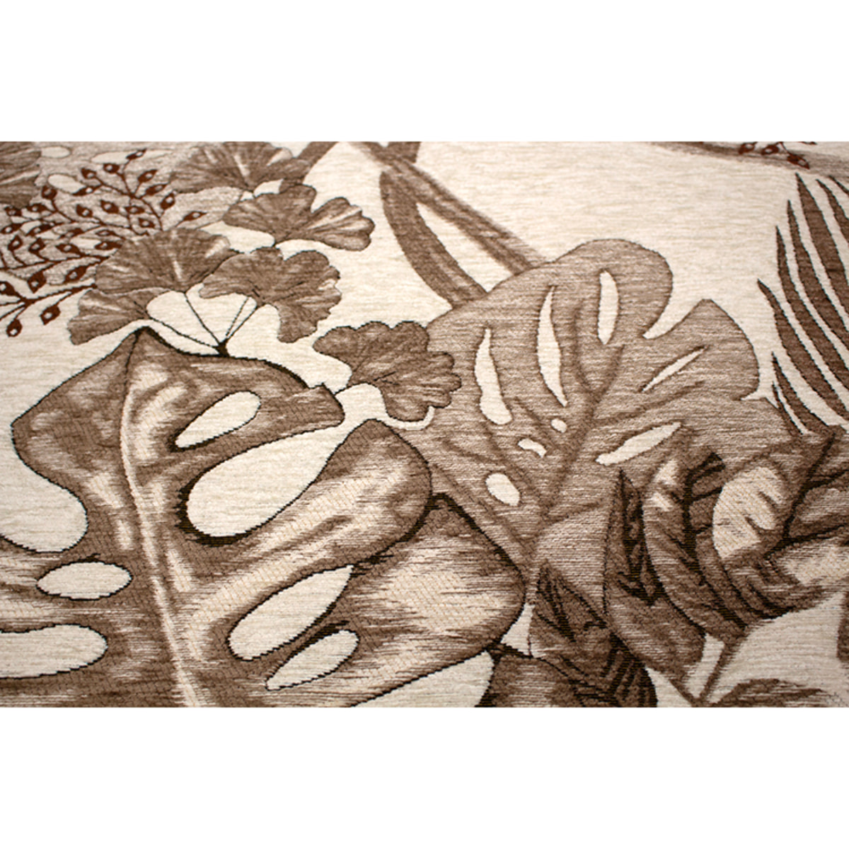 TAPPETO ARREDO DIS. AMAZZONIA CAMOSCIO MIS. 140X200 CM CON ANTISCIVOLO