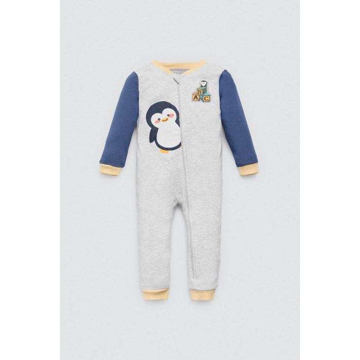 Tutina a maniche lunghe per neonato Penguin Toy