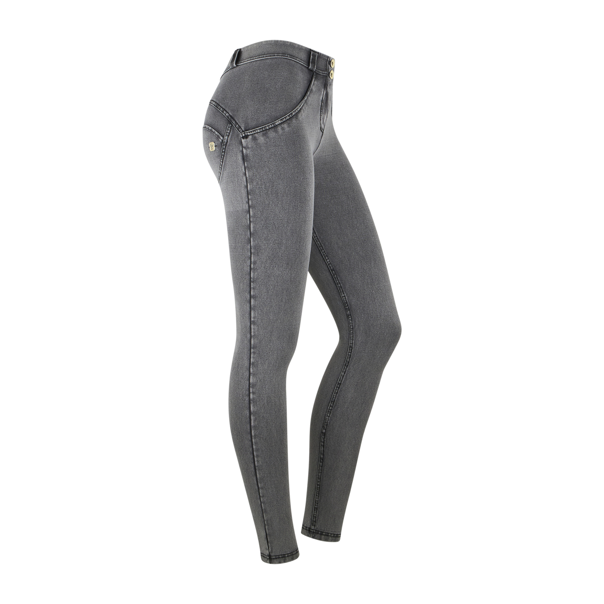 Jeggings push up WR.UP® superskinny jersey-denim organico