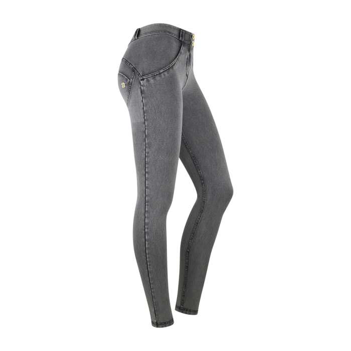 Jeggings push up WR.UP® superskinny jersey-denim organico