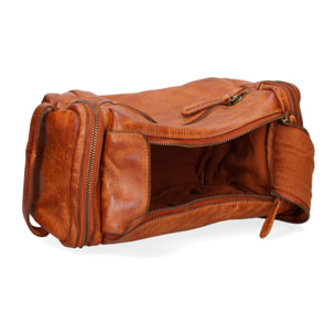 Borsa a mano da uomo - Modello False - Vera pelle di vitello - 28.0 x 13.0 x 15.0 cm