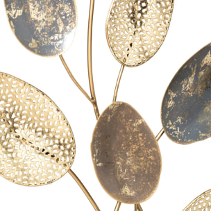 Feuille déco Eléna H.53cm métal