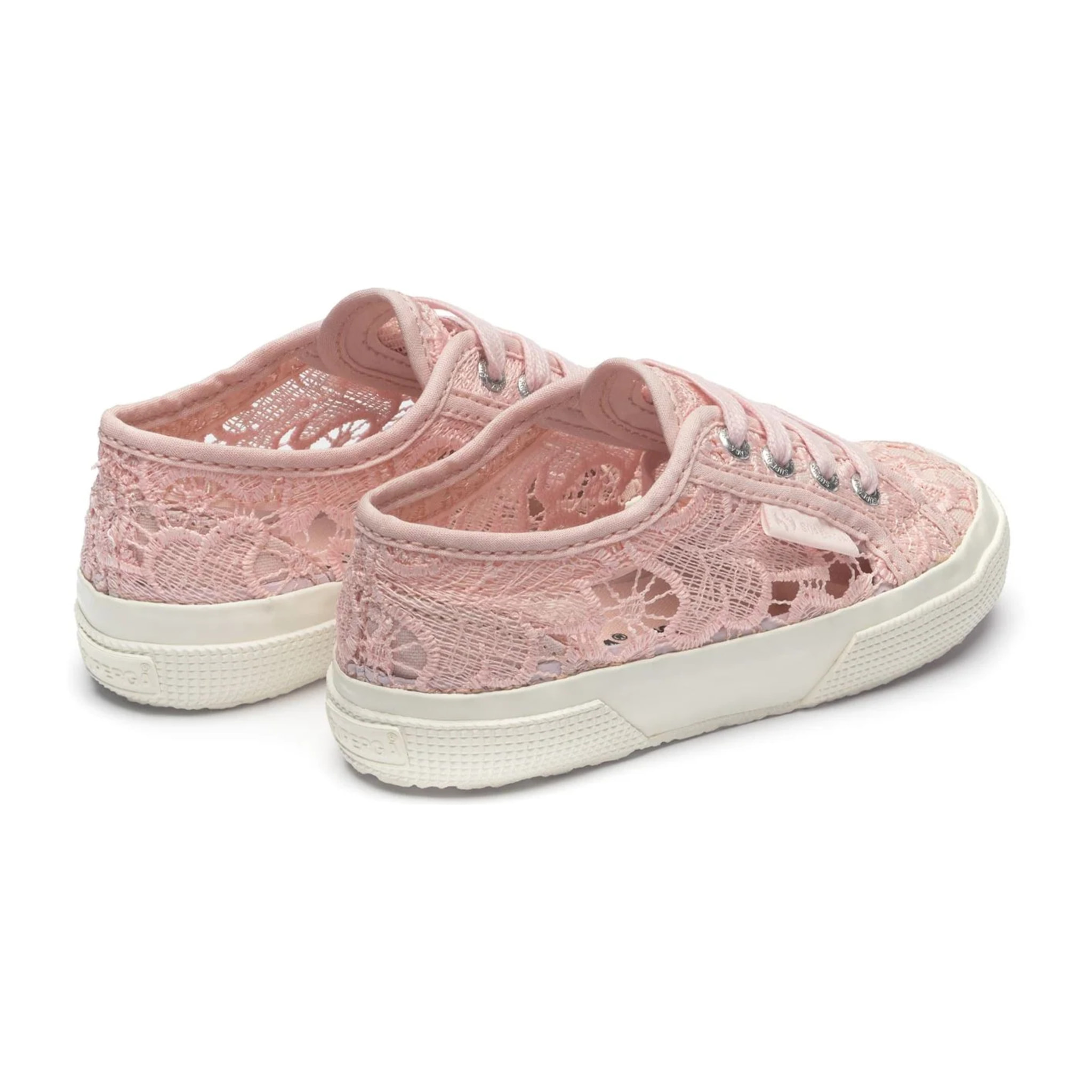 Le Superga Bambina Rosso 2750 Kids Macrame