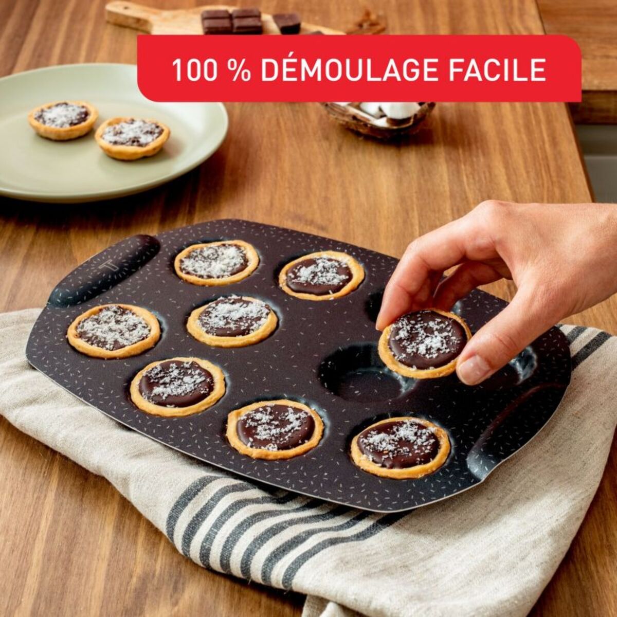 Moule à tartelette TEFAL Perfectbake tartelettes