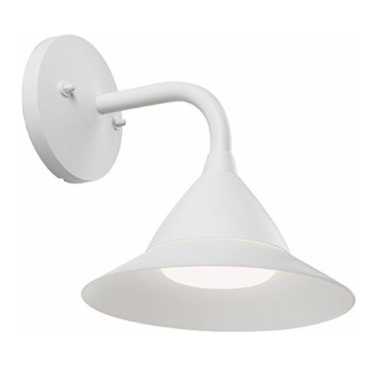 Petunia - Lampada Applique Da Parete A Led 20W A Luce Fredda Colore Bianco