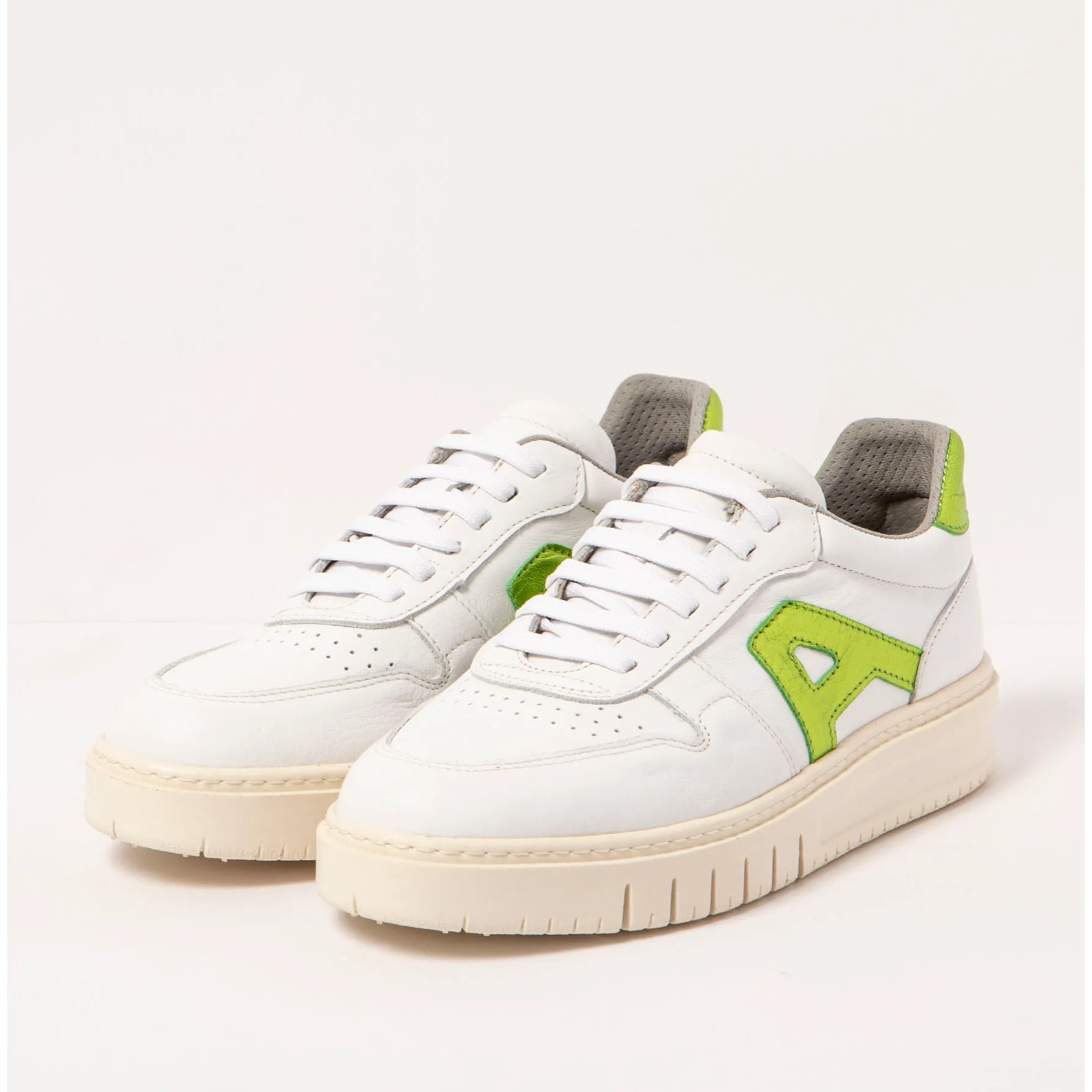 Zapatillas 1777 NAPPA WHITE-PISTACHIO/BELLEVILLE color White-pistachio