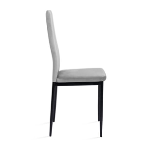 Chaises Jade - Gris Clair