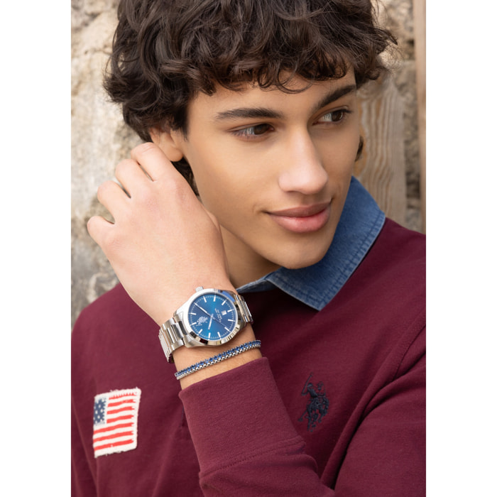 Orologio U.S. Polo Assn. In acciaio