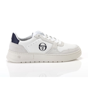 Sneakers Sergio Tacchini Court Classic Mp White Antique White Maritime Blue Bianco