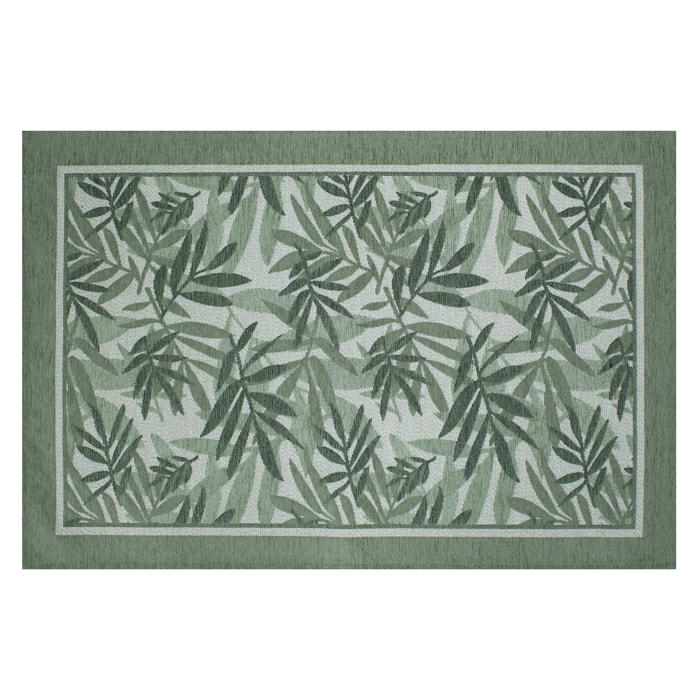 TAPPETO DA CUCINA BAMBOO VERDE CENERE 57X280 CM