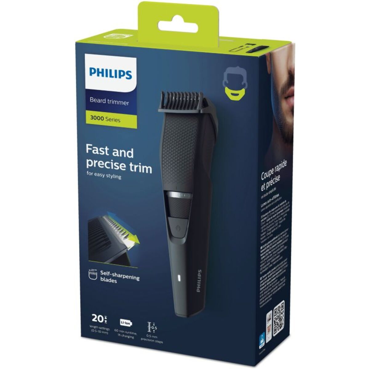 Tondeuse barbe PHILIPS Series 3000 BT3234/15