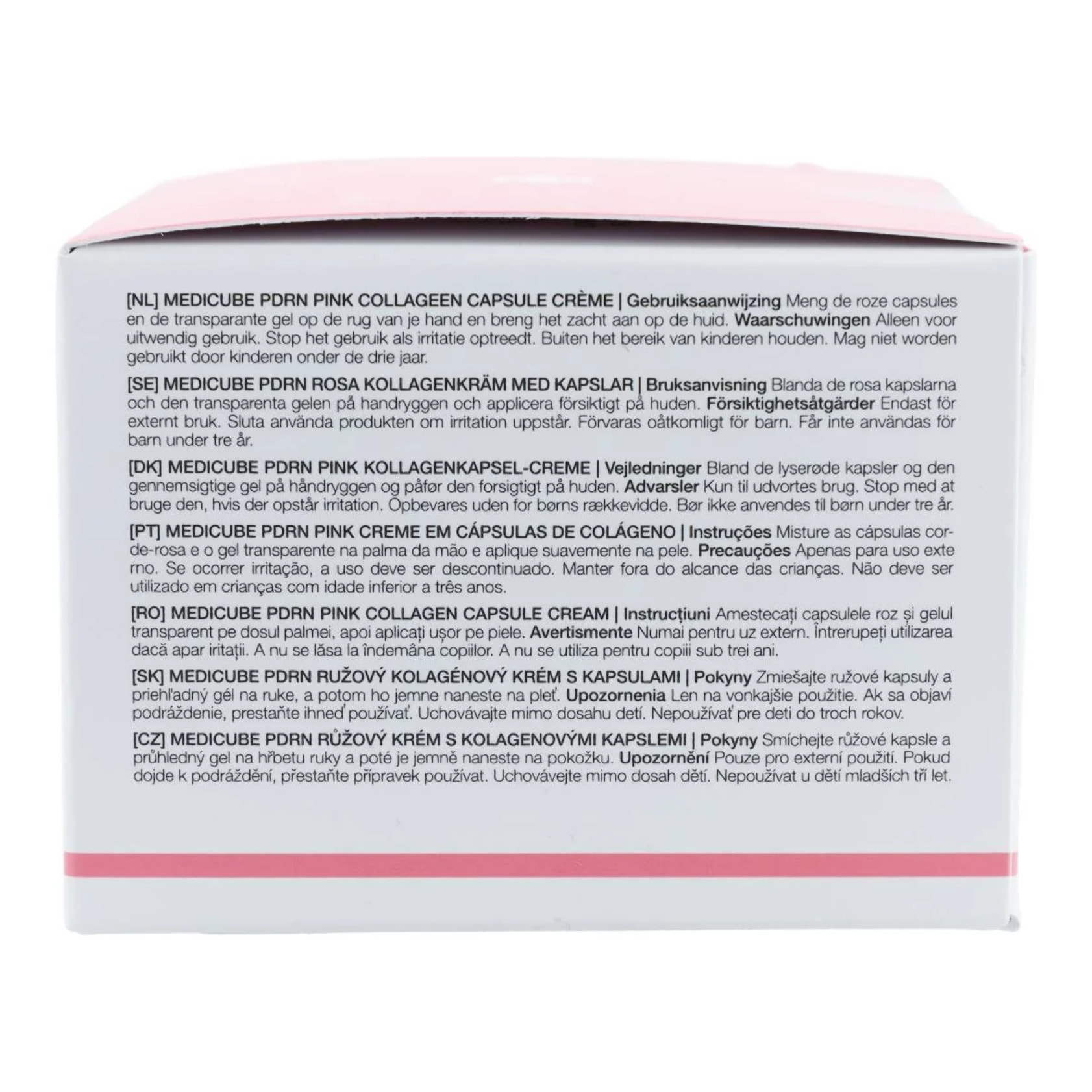 Crema facial PDRN Pink Collagen Capsule Cream Medicube 55 g