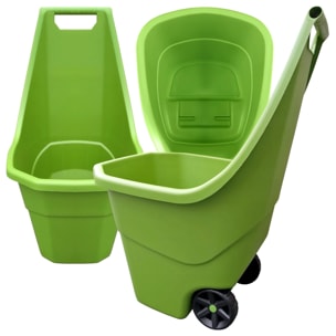 Carro de jardin Prosperplast ''Load & Go'' 55 L en color verde