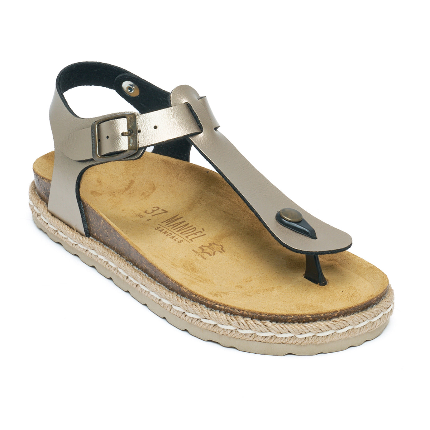 Sandalo Mandèl Dorato