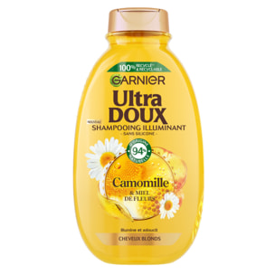 Lot de 12 - Garnier Ultra Doux Shampooing Illuminant camomille 300ml