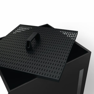 Réservoir à granules et pellets noir 55kg