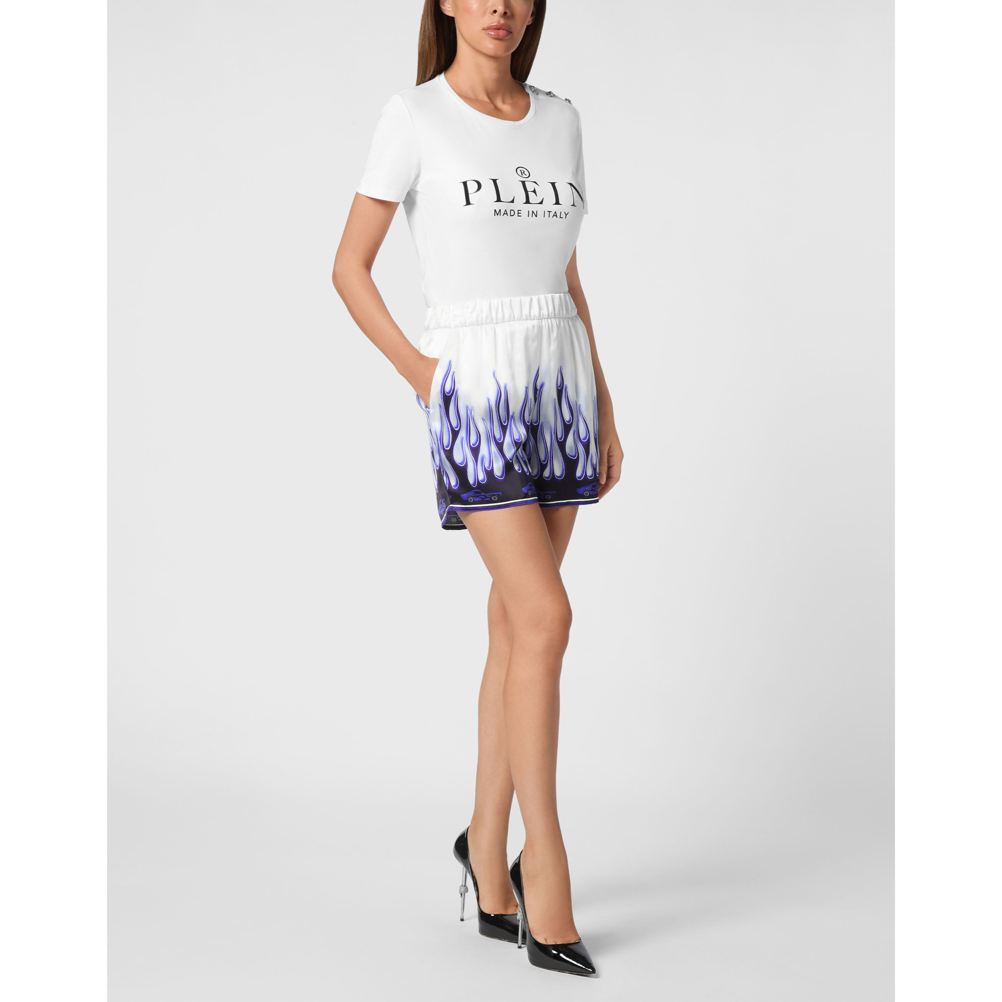 PHILIPP PLEIN Shorts FLAME