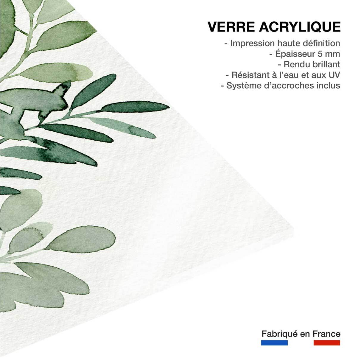 Tableau plantes fourrages  Tableau plexiglas