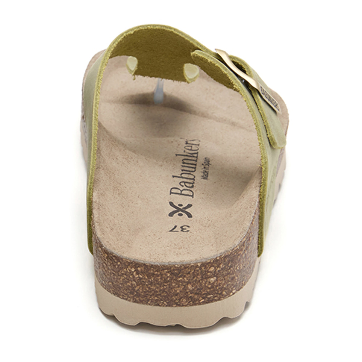 SANDALIA BABUNKERS VERDE